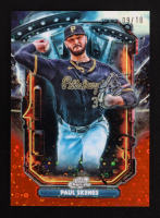 Paul Skenes 2025 Topps Cosmic Chrome Extraterrestrial Talent Black Eclipse Refractors #ET-16 #09/10 at PristineAuction.com