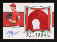 Mick Abel 2024 Panini National Treasures Colossal Material Autographs Emerald #CMA-MAL RC #5/5 at PristineAuction.com