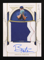 Brock Porter 2024 Panini National Treasures Prospect Material Signatures Gold #PMS-BP RC #34/49 at PristineAuction.com
