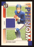 Jaxson Dart 2025 Donruss Rookie Phenom Jerseys #29 RC at PristineAuction.com