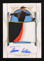 Thomas White 2024 Panini National Treasures Prospect Material Signatures Gold #PMS-TW RC #25/49 at PristineAuction.com