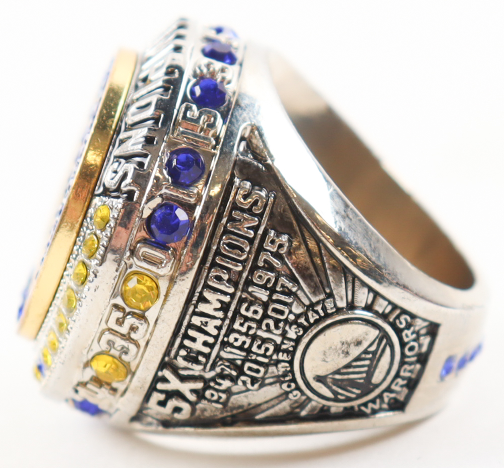 2017 Golden State Warriors NBA Finals Ring SGA Only with Original Packaging at PristineAuction.com 2017 Golden State Warriors NBA Finals Ring SGA Only with Original Packaging at PristineAuction.com