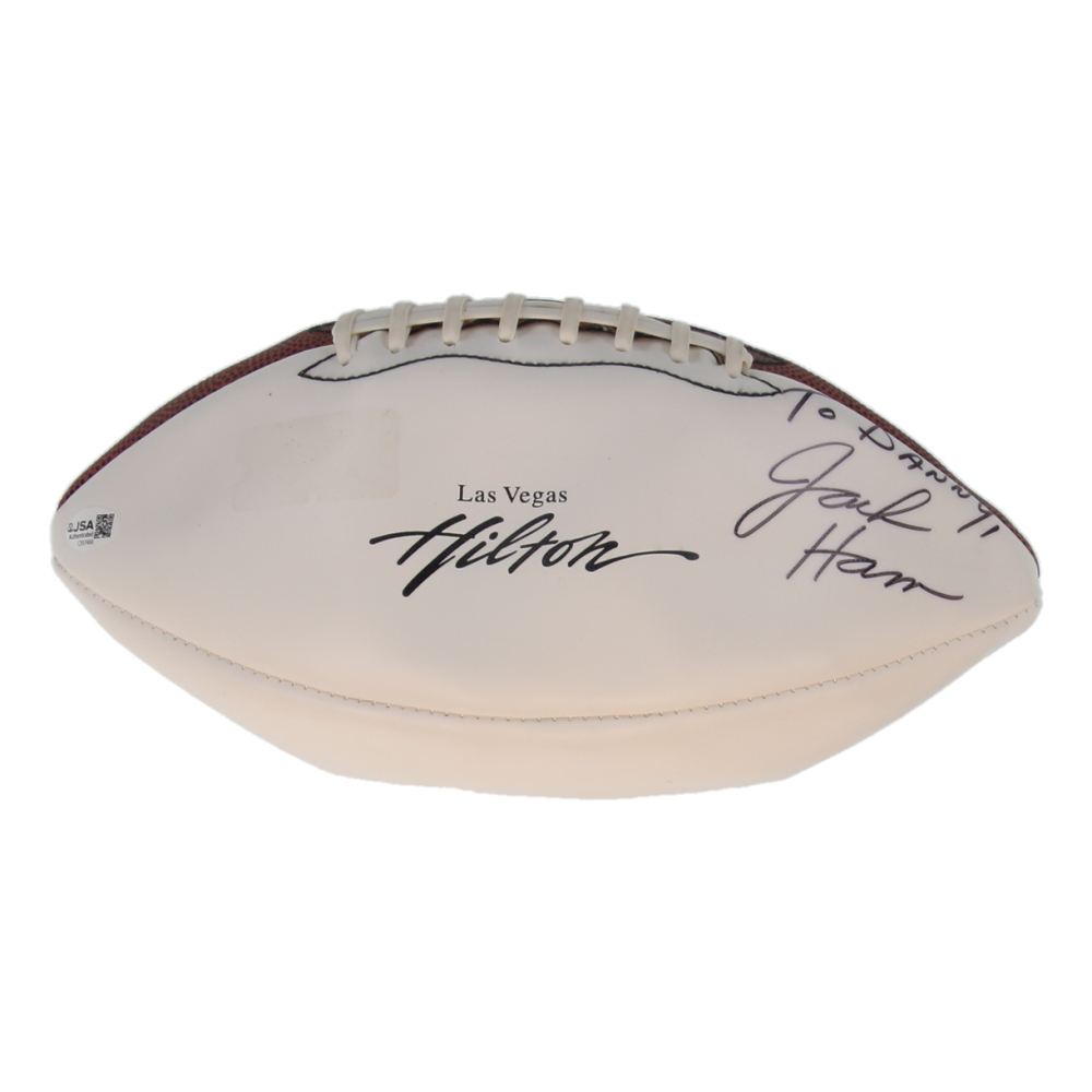 Jack Ham Signed NFL Football Inscribed "To Danny" (JSA) at PristineAuction.com