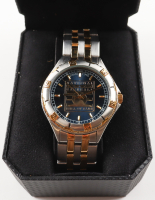 Willie Mays 'Game Time' Model Hall of Fame Logo Watch with Original Packaging Lot #115 at PristineAuction.com
