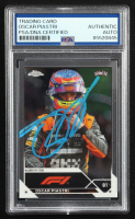 Oscar Piastri Signed 2023 Topps Chrome Formula 1 #41 RC (PSA) at PristineAuction.com