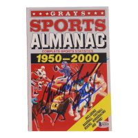 Christopher Lloyd Signed "Back to the Future Part II" Grays Sports Almanac: 1950-2000 Paperback Book (Beckett) at PristineAuction.com
