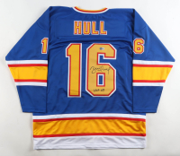 Brett Hull Signed Jersey Inscribed "HOF 09" (Beckett) at PristineAuction.com