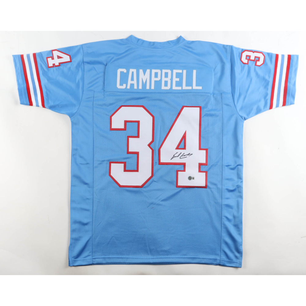 Earl Campbell Signed Jersey (Beckett) at PristineAuction.com