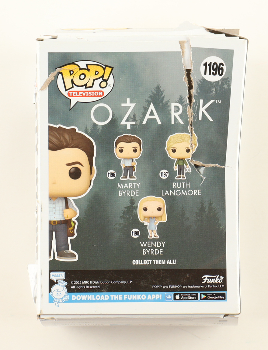 Jason Bateman Signed "Ozark" #1196 Marty Byrde Funko Pop! Vinyl Figure (ACOA) at PristineAuction.com Jason Bateman Signed "Ozark" #1196 Marty Byrde Funko Pop! Vinyl Figure (ACOA) at PristineAuction.com