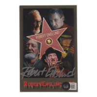 Robert Englund Signed 4x6 Postcard (Beckett) at PristineAuction.com
