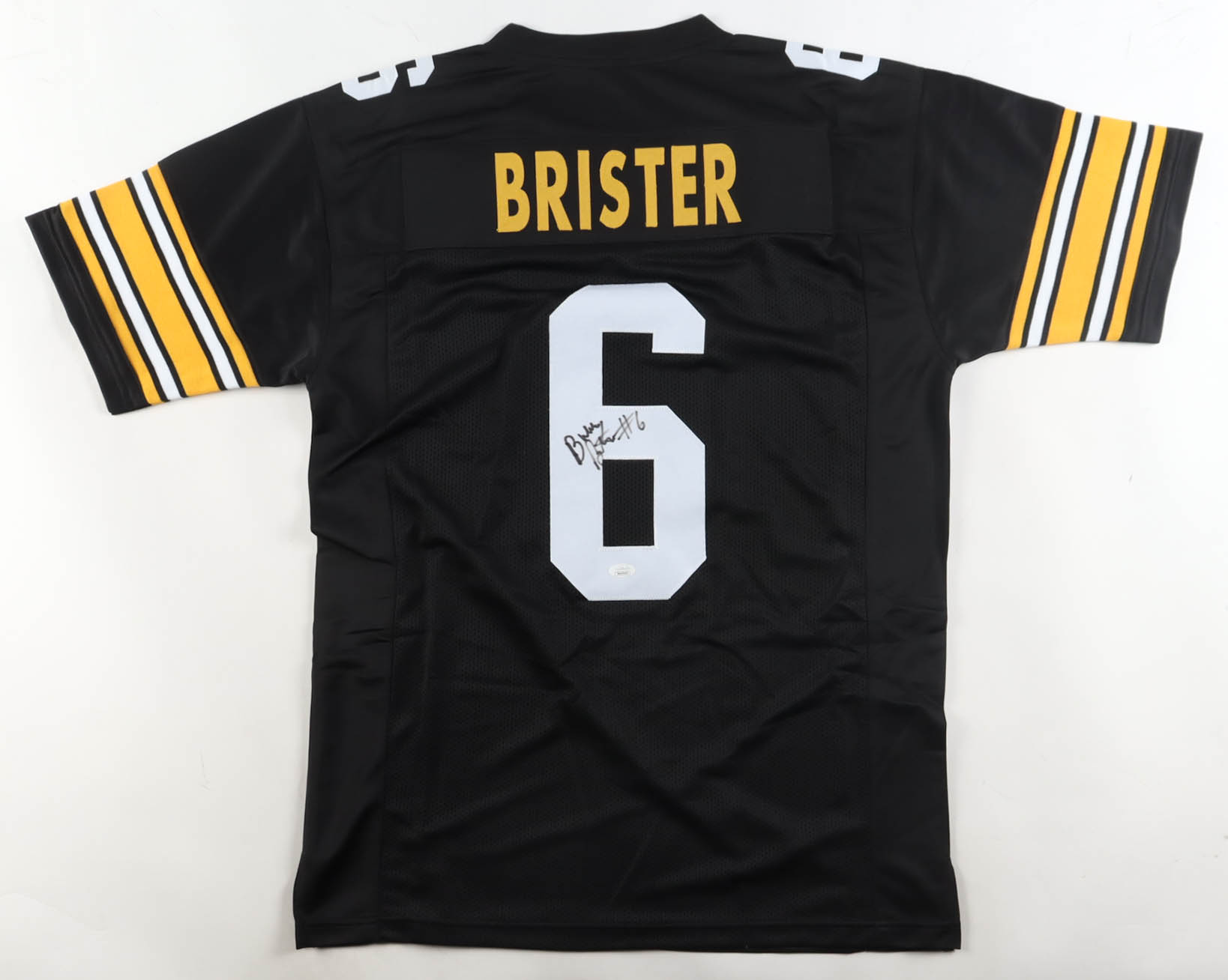 Bubby Brister Signed Jersey (JSA) at PristineAuction.com Bubby Brister Signed Jersey (JSA) at PristineAuction.com