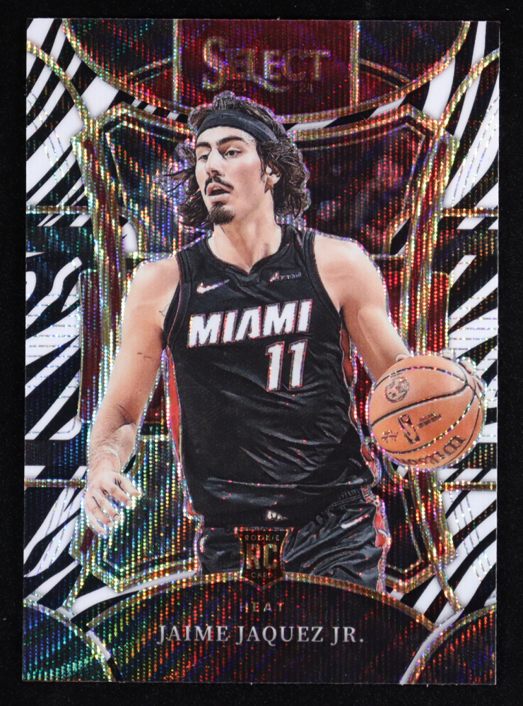 Jaime Jaquez Jr. 2023-24 Select Prizms Zebra #302 RC