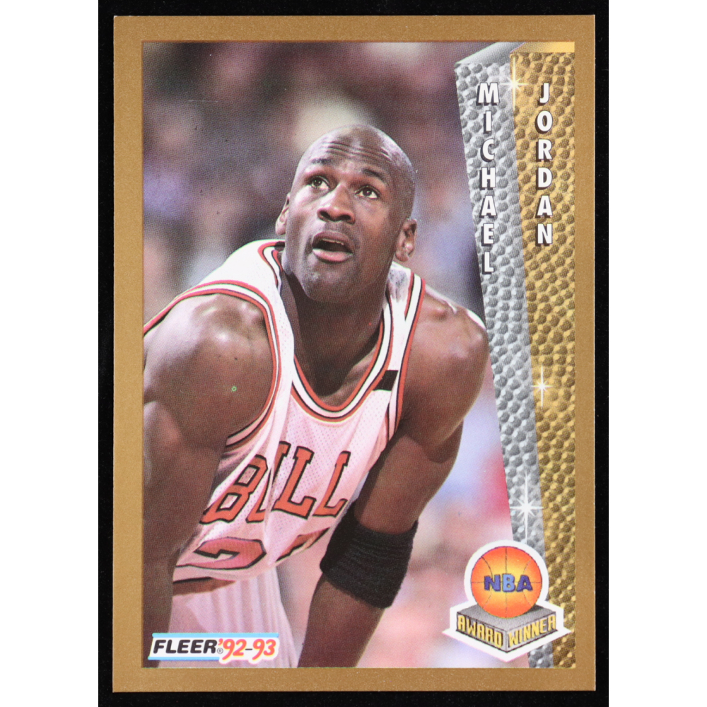 Michael Jordan 1992-93 Fleer #246 MVP at PristineAuction.com
