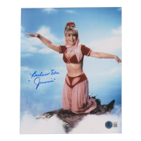 Barbara Eden Signed "I Dream of Jeannie" 8x10 Photo Inscribed "Jeannie" (Beckett) at PristineAuction.com