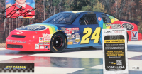 Jeff Gordon Signed NASCAR Custom Matted Photo (JSA) at PristineAuction.com