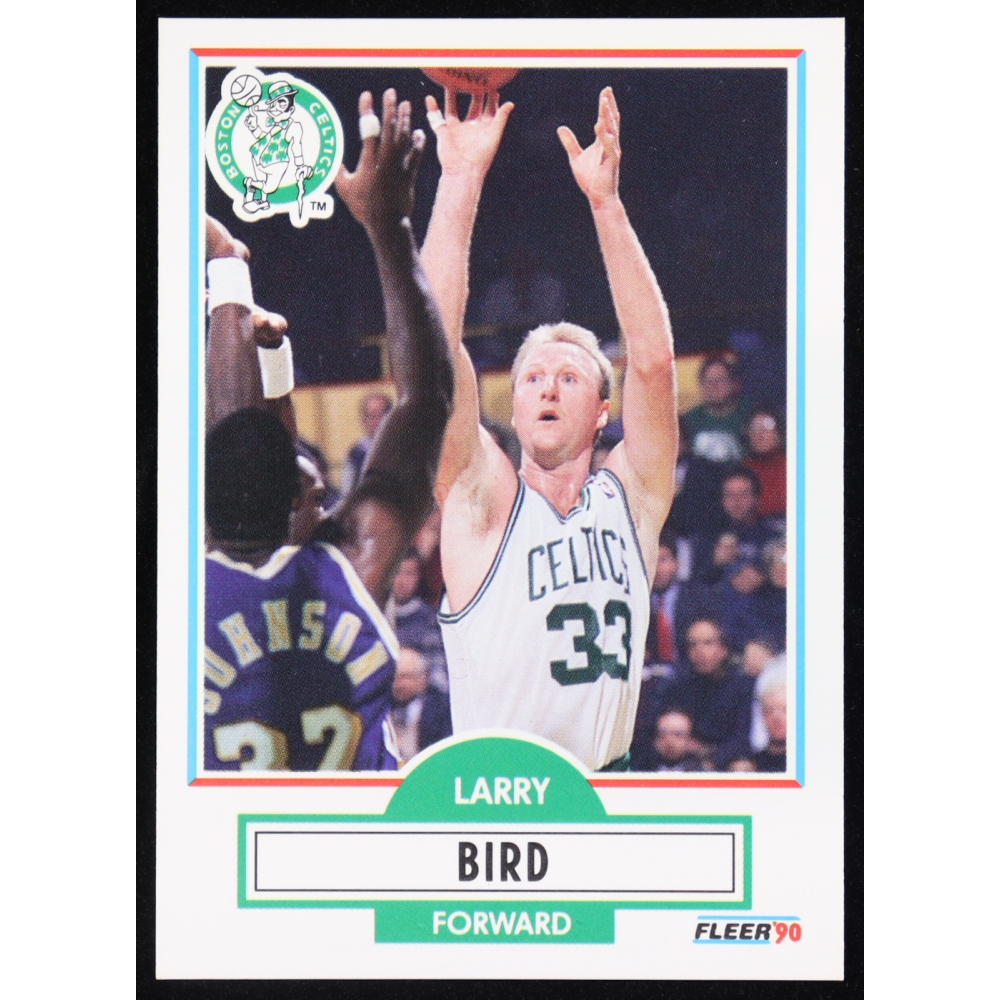 Larry Bird 1990-91 Fleer #8 at PristineAuction.com