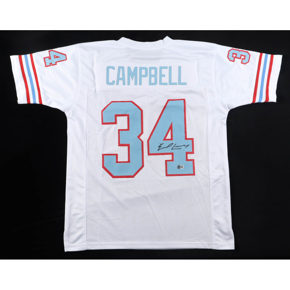 Earl Campbell Signed Jersey (Beckett) at PristineAuction.com