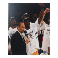 Ernie Johnson Jr. Signed 8x10 Photo Inscribed "TNT" (Beckett) at PristineAuction.com
