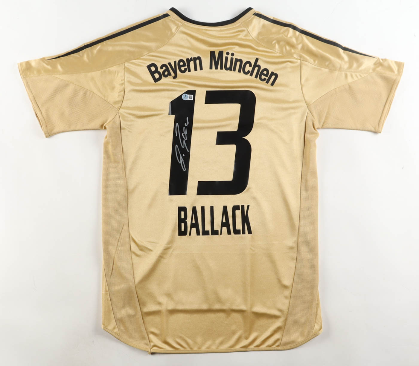 Michael Ballack Signed FC Bayern Munich Adidas Authentic Jersey (Beckett) at PristineAuction.com Michael Ballack Signed FC Bayern Munich Adidas Authentic Jersey (Beckett) at PristineAuction.com