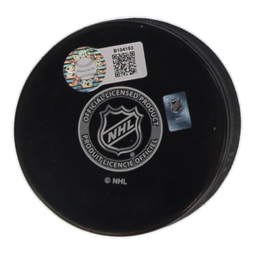 Grant Fuhr Signed Oilers Logo Hockey Puck Inscribed "HOF 03" (Schwartz) at PristineAuction.com Grant Fuhr Signed Oilers Logo Hockey Puck Inscribed "HOF 03" (Schwartz) at PristineAuction.com
