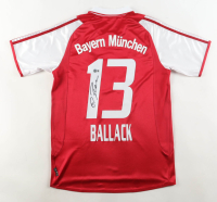 Michael Ballack Signed FC Bayern Munich Adidas Authentic Jersey (Beckett) at PristineAuction.com