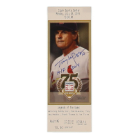 Tony Larussa Signed Original Hall of Fame Induction Ticket Inscribed "H|F 2014" (JSA) at PristineAuction.com