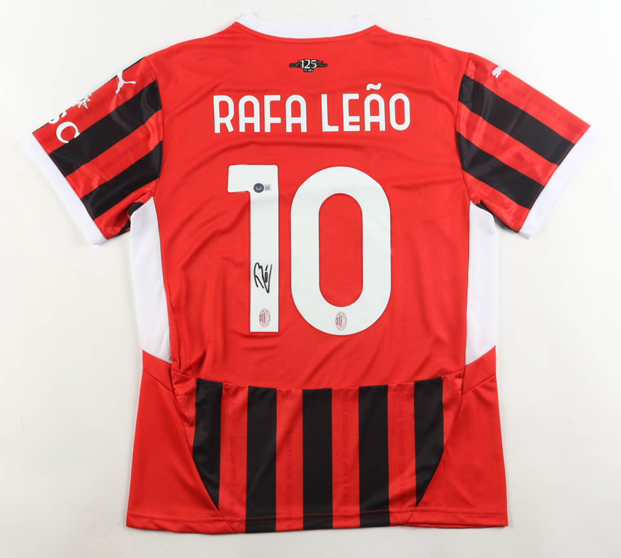 Rafael Leao Signed A.C. Milan Puma Authentic Jersey (Beckett) at PristineAuction.com Rafael Leao Signed A.C. Milan Puma Authentic Jersey (Beckett) at PristineAuction.com
