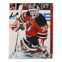 Martin Brodeur Signed Devils 8x10 Photo (Beckett) at PristineAuction.com