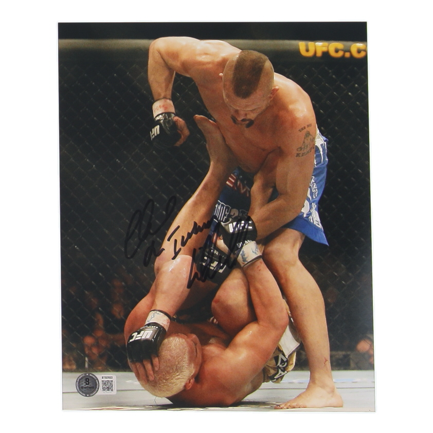Chuck "Iceman" Liddell Signed UFC 8x10 Photo (Beckett) at PristineAuction.com Chuck "Iceman" Liddell Signed UFC 8x10 Photo (Beckett) at PristineAuction.com