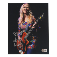 Nancy Wilson Signed 8x10 Photo with Band Logo Sketch (Beckett) at PristineAuction.com