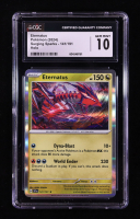 Eternatus 2024 Pokemon TCG Scarlet & Violet Surging Sparks #141 HOLO (CGC 10) at PristineAuction.com