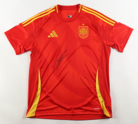 Lamine Yamal Signed Spain Adidas Authentic Jersey (Beckett) at PristineAuction.com