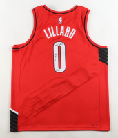 Damian Lillard Signed Trail Blazers Jordan Authentic Jersey Inscribed "Logo Lillard" (Lillard & JSA) at PristineAuction.com