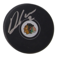 Duncan Keith Signed Blackhawks Logo Hockey Puck (Schwartz) at PristineAuction.com