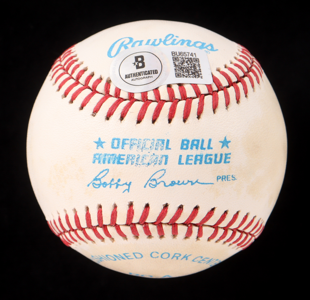 Hoyt Wilhelm Signed OAL Baseball (Beckett) at PristineAuction.com Hoyt Wilhelm Signed OAL Baseball (Beckett) at PristineAuction.com