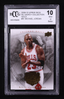 Michael Jordan 2009-10 Upper Deck Michael Jordan Legacy Collection Gold #81 (BCCG 10) at PristineAuction.com
