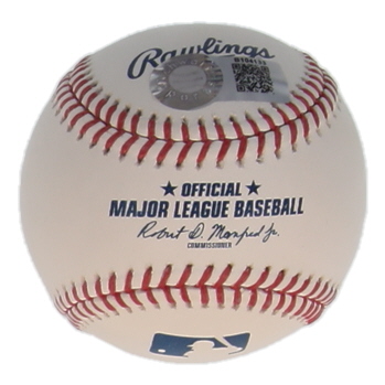 Robert Wuhl Signed OML Baseball Inscribed "Larry Hockett" (Schwartz) at PristineAuction.com Robert Wuhl Signed OML Baseball Inscribed "Larry Hockett" (Schwartz) at PristineAuction.com