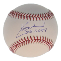Kerry Wood Signed OML Baseball Inscribed "20K 5-6-98" (Schwartz) at PristineAuction.com