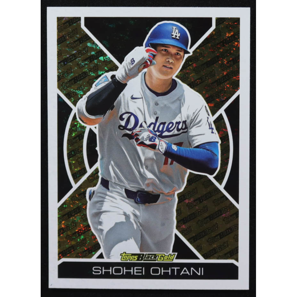 Shohei Ohtani 2025 Topps Update Black Gold #BG19 at PristineAuction.com