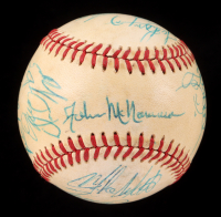 1983 Angels OAL Baseball Team-Signed by (19) with John McNamara, Tommy John, Bob Boone, Steve Brown (Beckett) at PristineAuction.com