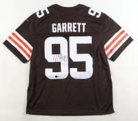 Myles Garrett Signed Browns Nike Authentic Jersey (Beckett) at PristineAuction.com