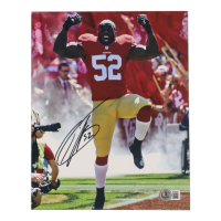 Patrick Willis Signed 49ers 8x10 Photo (Beckett) at PristineAuction.com