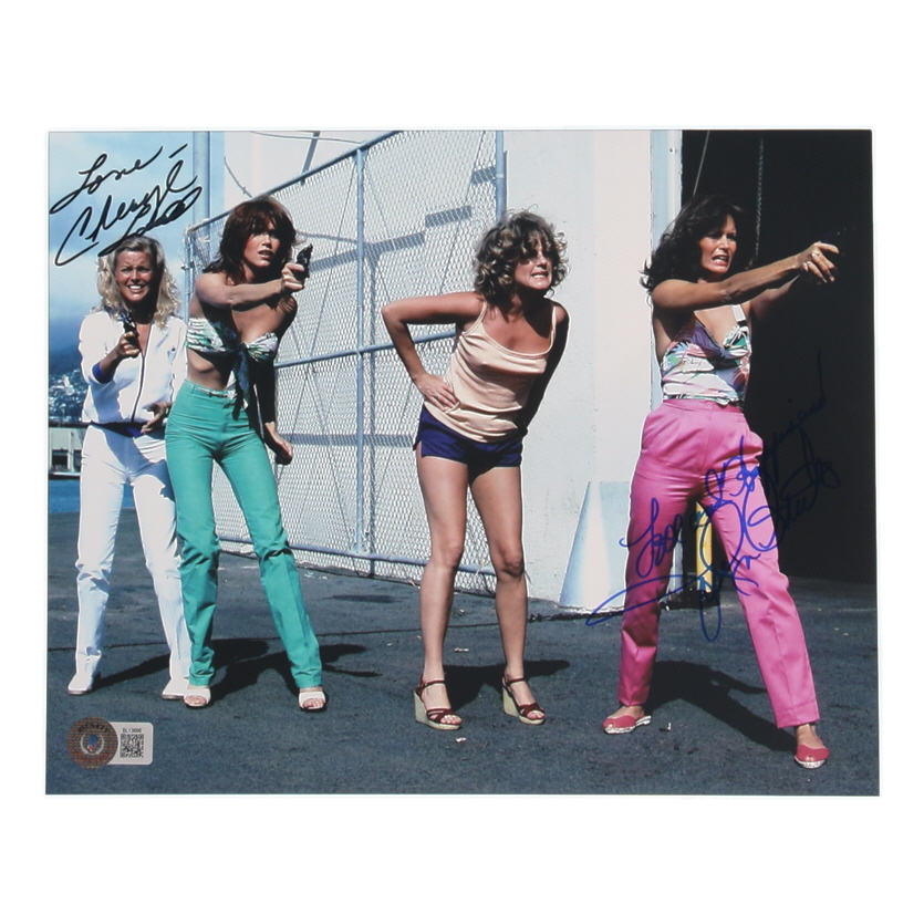 Cheryl Ladd & Jaclyn Smith Signed "Charlie's Angels" 8x10 Photo Inscribed "Love" & "Love and Happiness" (Beckett) at PristineAuction.com Cheryl Ladd & Jaclyn Smith Signed "Charlie's Angels" 8x10 Photo Inscribed "Love" & "Love and Happiness" (Beckett) at PristineAuction.com