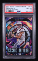 Drake Maye 2024 Topps Cosmic Chrome Cosmic Universe #CU3 RC (PSA 10) at PristineAuction.com