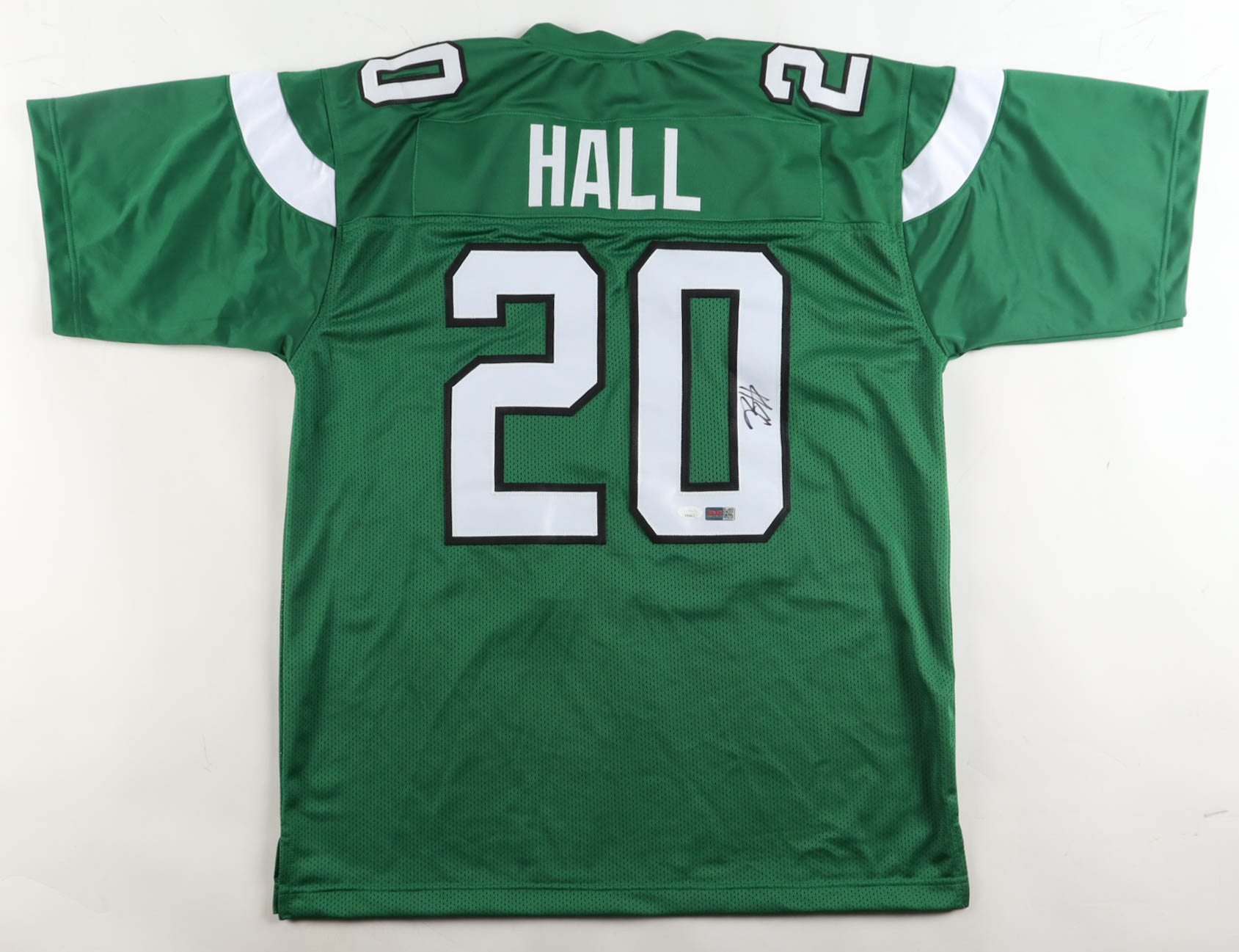Breece Hall Signed Jersey (JSA) at PristineAuction.com Breece Hall Signed Jersey (JSA) at PristineAuction.com
