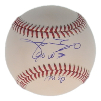Jose Rijo Signed OML Baseball Inscribed "90 WS MVP" (Schwartz) at PristineAuction.com
