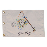 John Daly Signed "Happy Gilmore 2" Golf Pin Flag (PSA) at PristineAuction.com