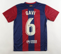 Gavi Signed F.C. Barcelona Nike Authentic Jersey (Beckett) at PristineAuction.com