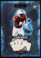 Tetairoa McMillan 2024 Wild Card 5 Card Egg Hunt Edition Vintage Blue Dark Sparkle Foil #S5CDV-TM #2/3  RC at PristineAuction.com