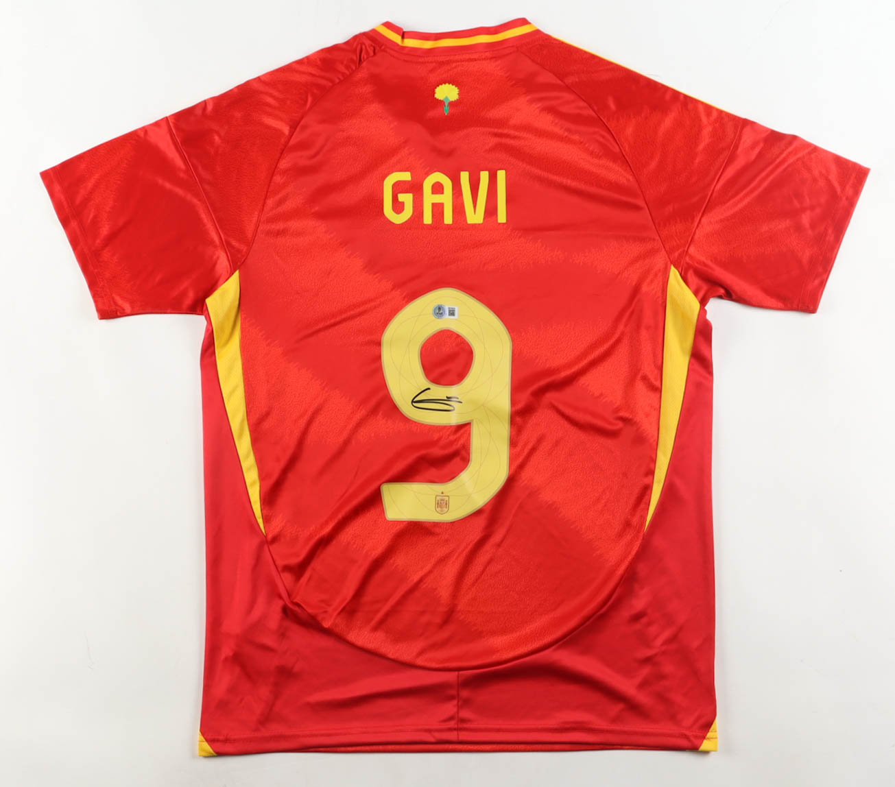 Gavi Signed Jersey (Beckett) at PristineAuction.com Gavi Signed Jersey (Beckett) at PristineAuction.com